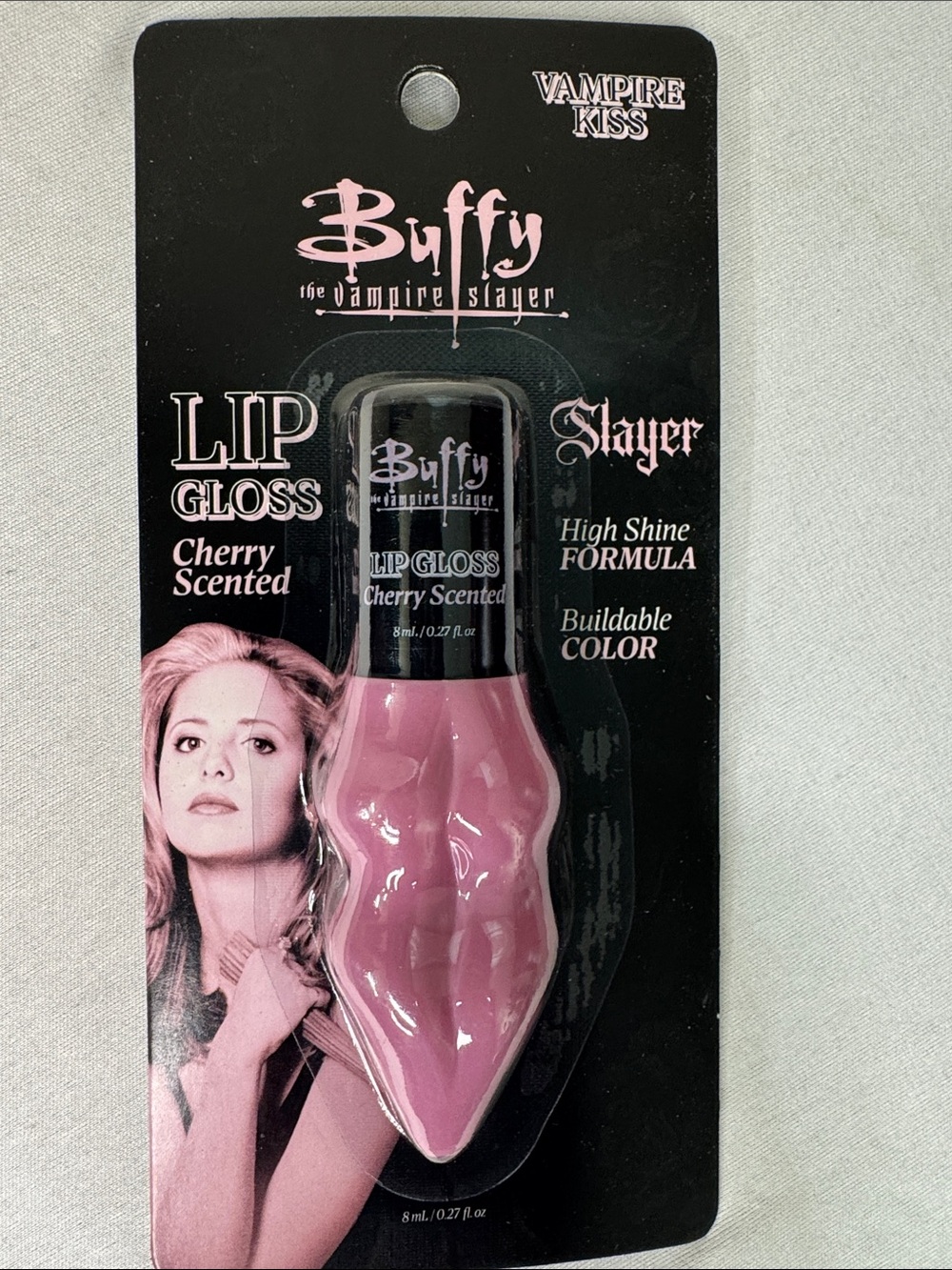 Buffy the Vampire Slayer Pink Cherry-Scented Lip Gloss